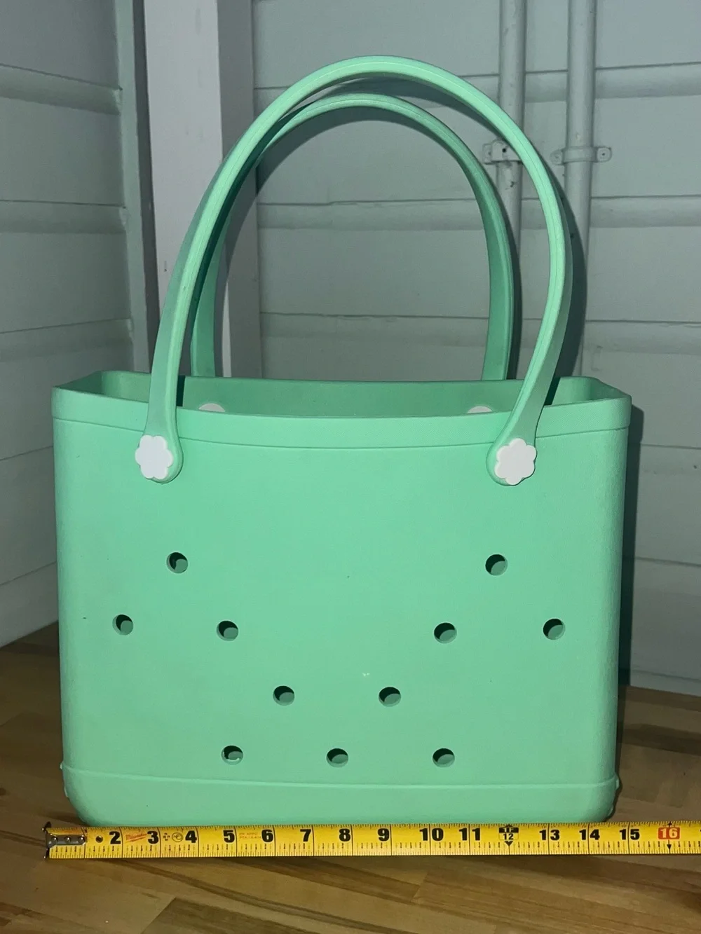 Waterproof Beach Bag Mint Green | Beach Tote Beach Bag